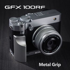 กริป Fuji GFX100RF สีเงิน Metal Hand Grip Silver