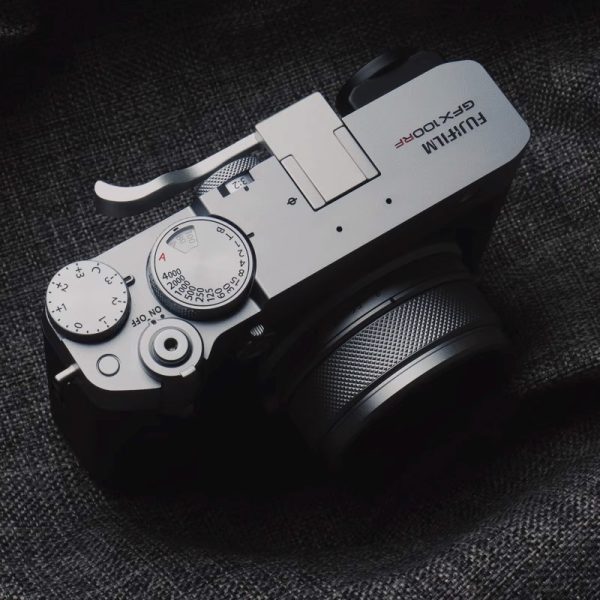 ที่พักนิ้ว Fuji GFX100RF สีเงิน Thumb Rest จาก King