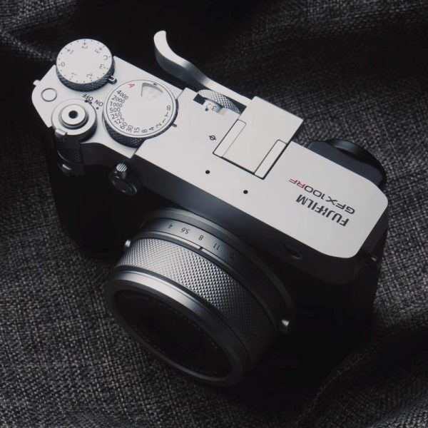ที่พักนิ้ว Fuji GFX100RF สีเงิน Thumb Rest จาก King
