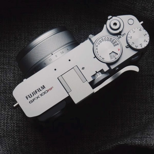 ที่พักนิ้ว Fuji GFX100RF สีเงิน Thumb Rest จาก King