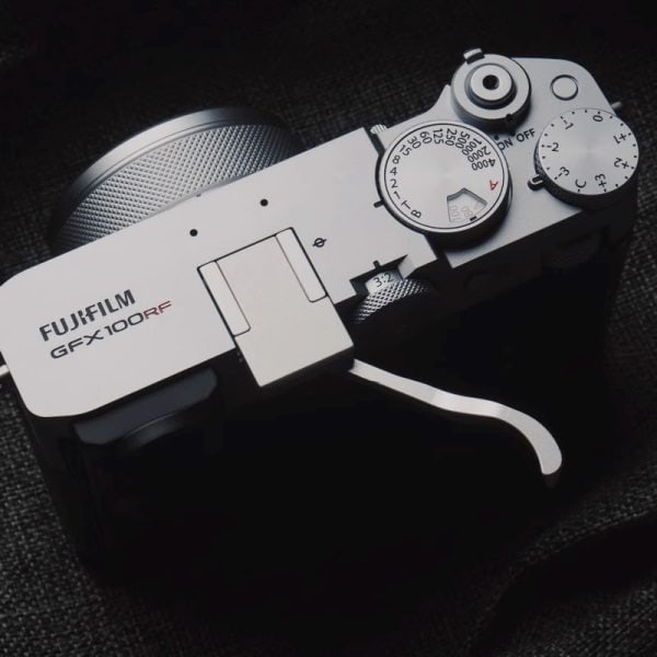 ที่พักนิ้ว Fuji GFX100RF สีเงิน Thumb Rest จาก King