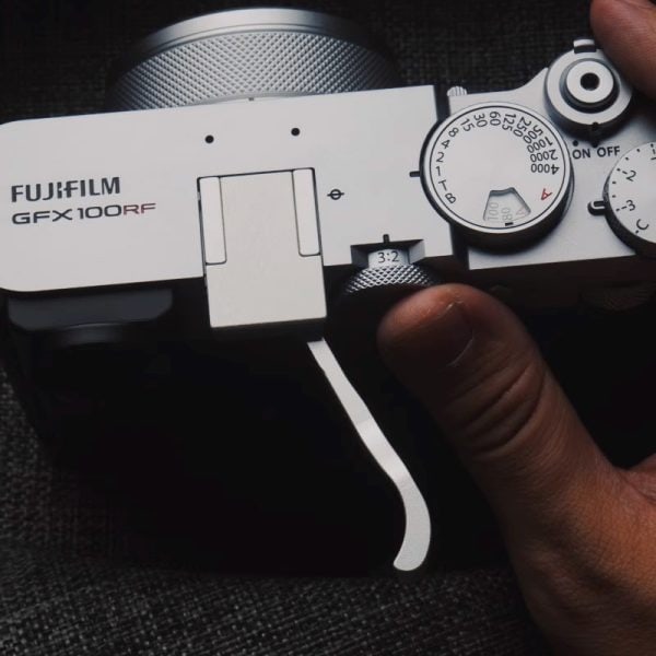 ที่พักนิ้ว Fuji GFX100RF สีเงิน Thumb Rest จาก King