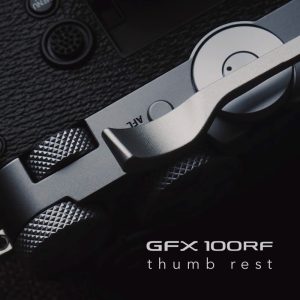 ที่พักนิ้ว Fuji GFX100RF สีเงิน Thumb Rest จาก King