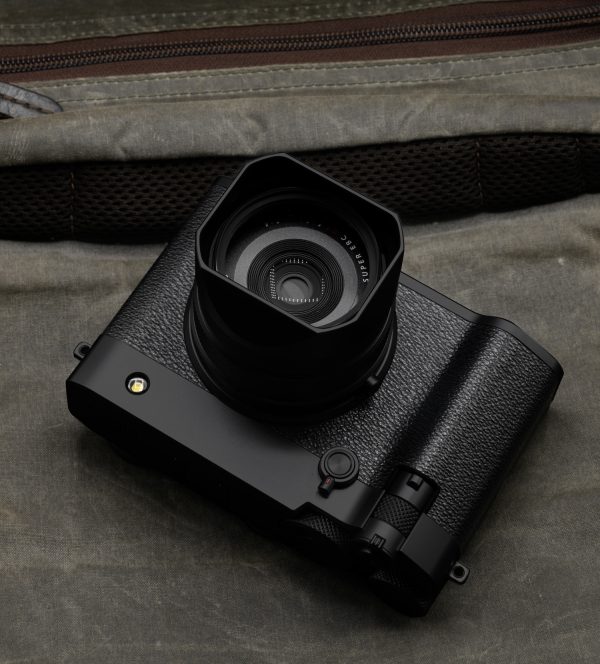 ฮูด Fuji GFX100RF สีดำ Haoge Hood พร้อมฝาปิด
