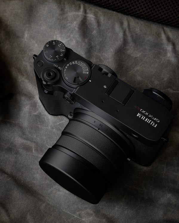 ฮูด Fuji GFX100RF สีดำ Haoge Hood พร้อมฝาปิด