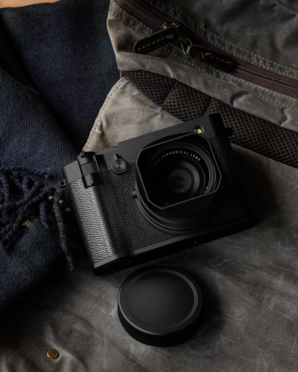 ฮูด Fuji GFX100RF สีดำ Haoge Hood พร้อมฝาปิด