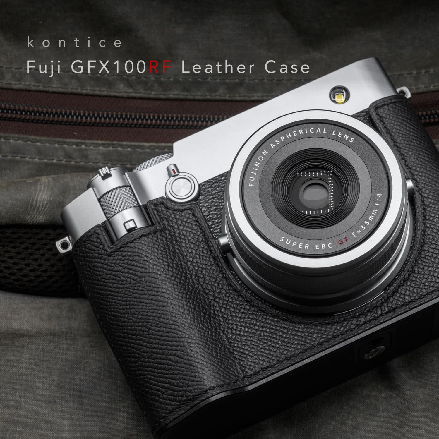เคส Fuji GFX100RF Leather Case Kontice