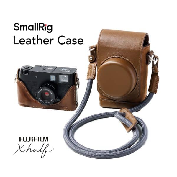 เคส Fuji X-Half สีน้ำตาล Leather Case SmallRig 5218