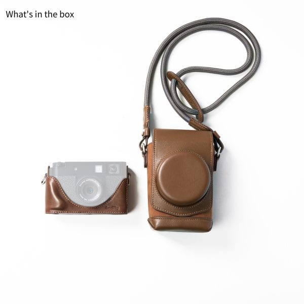 เคส Fuji X-Half สีน้ำตาล Leather Case SmallRig 5218