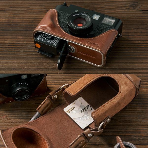 เคส Fuji X-Half สีน้ำตาล Leather Case SmallRig 5218
