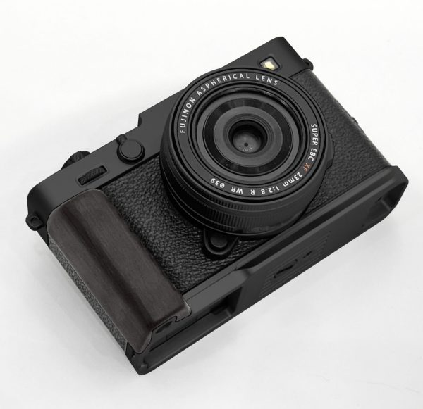 กริปไม้ Fuji XE5 ฐานดำ Hand Grip จาก MostTap