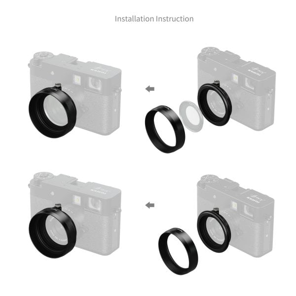 ฮูด Fuji X-Half สีดำ Hood SmallRig 5215