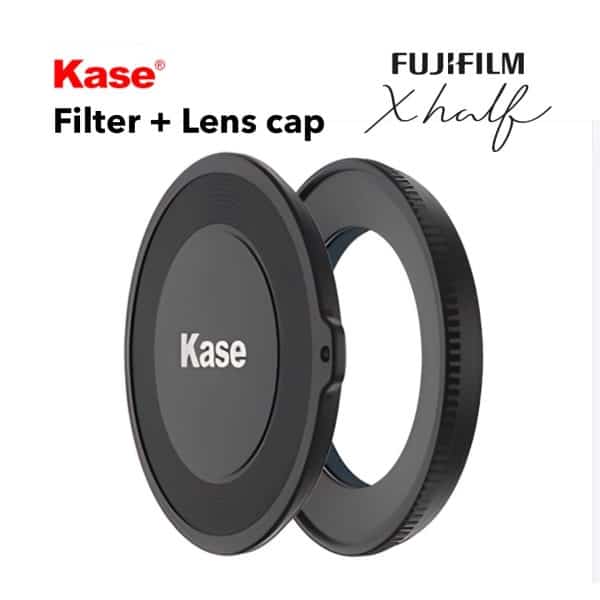 ฟิลเตอร์ Fuji X Half พร้อมฝาครอบ สีดำ Magnetic UV Filter + Lens Cap จาก Kase