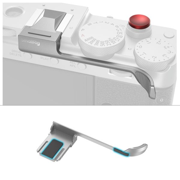 ที่พักนิ้ว Fuji XE5 สีเงิน Thumb Grip Smallrig 5451