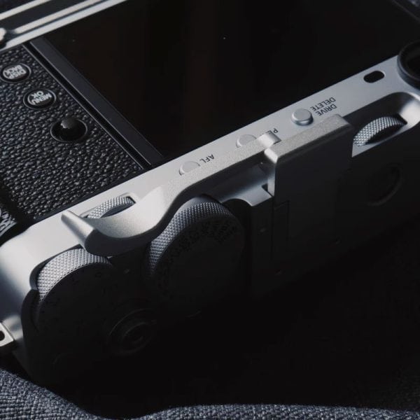 Thumb Rest Fuji XE5 สีเงิน ที่พักนิ้ว จาก King