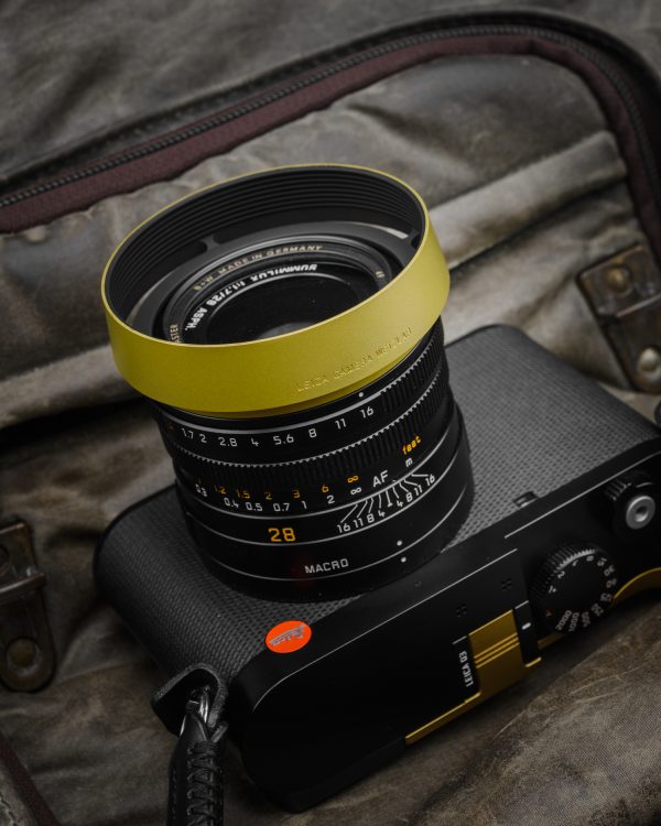 ฮูดทองเหลือง Leica Q3 / Q3 43 / Q2 QP Q Brass Super Star