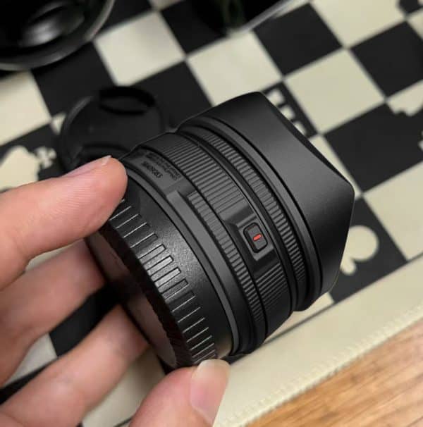 ฮูด Fuji 23mm F2.8 WR สีดำ Square Hood จาก MostTap