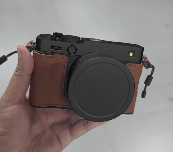 ฮูด Fuji 23mm F2.8 WR สีดำ Square Hood จาก MostTap