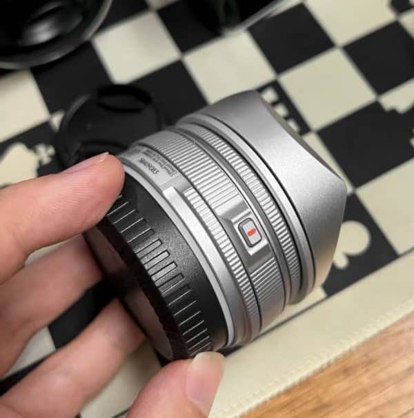 ฮูด Fuji 23mm F2.8 WR สีเงิน Square Hood จาก MostTap