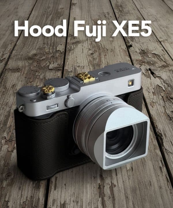 ฮูด Fuji 23mm F2.8 WR สีเงิน Square Hood จาก MostTap