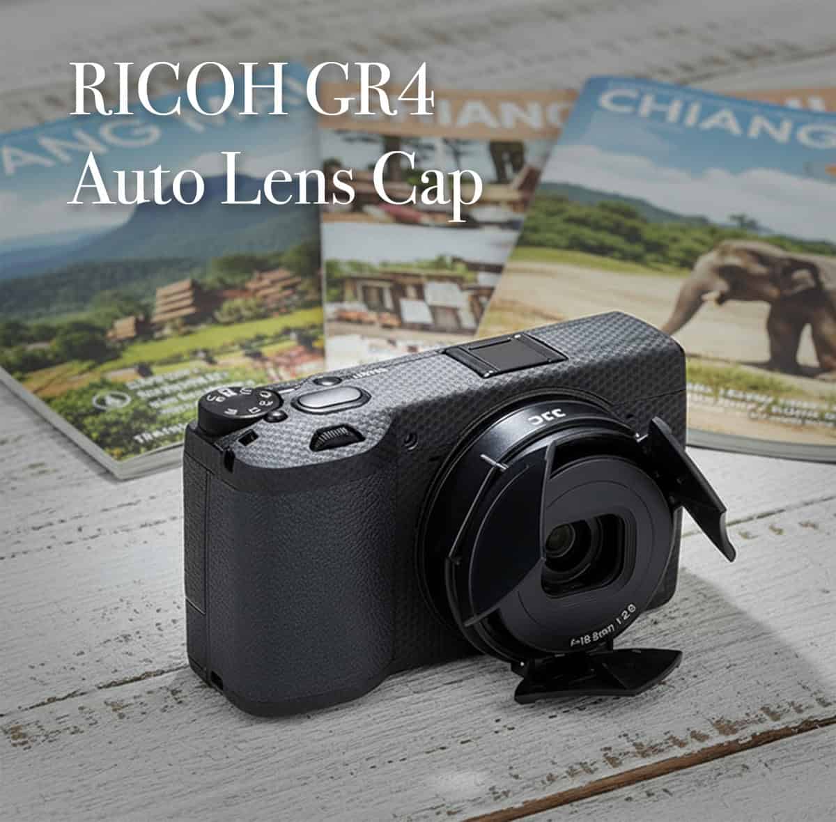 Auto Lens Cap Ricoh GRIV GR4 JJC ALC-GR4 ฝาปิดหน้าเลนส์อัตโนมัติ