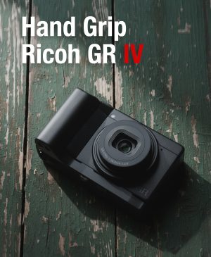 กริป Ricoh GRIV GR4 สีน้ำตาลเข้ม Ebony Hand Grip จาก King
