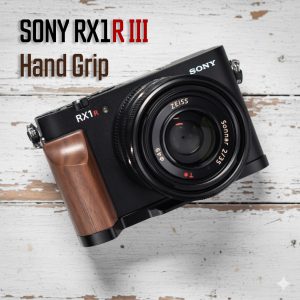 กริป SONY RX1RIII Hand grip กริปไม้สีน้ำตาลอ่อน Walnut