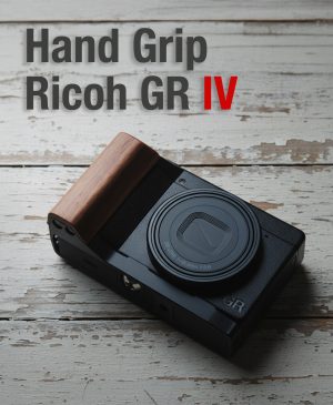 กริป Ricoh GRIV GR4 สีน้ำตาล Walnut Hand Grip จาก King