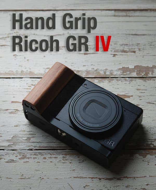 กริป Ricoh GRIV GR4 สีน้ำตาล Walnut Hand Grip จาก King