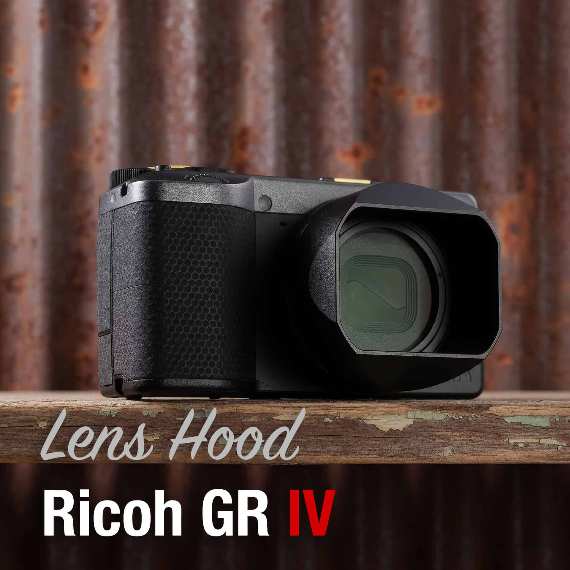 ฮูด Ricoh GRIV GR4 Lens Hood Haoge LH-GR4