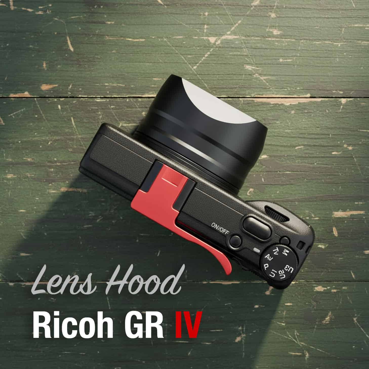 ฮูด Ricoh GRIV GR4 Lens Hood Haoge LH-GR4