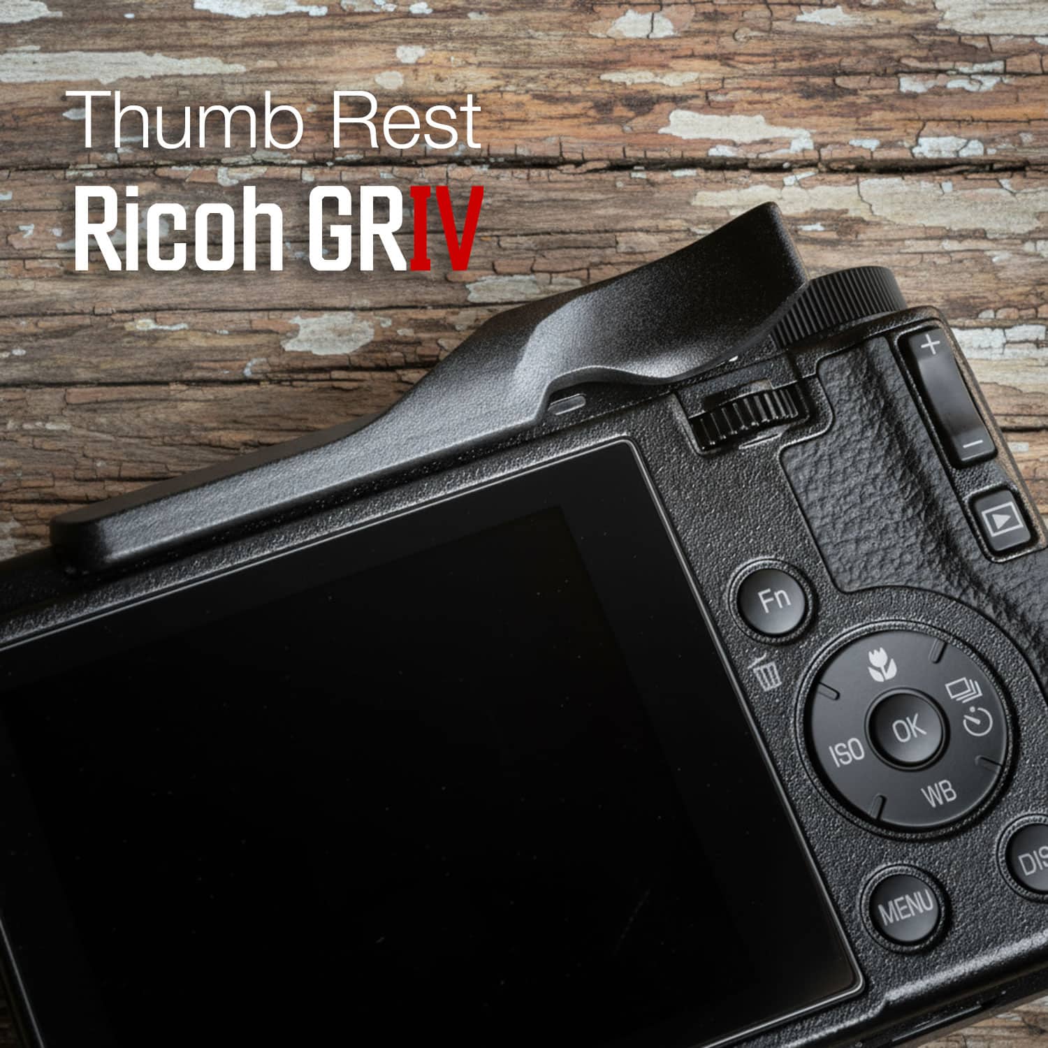 Thumb Grip Ricoh GRIV GR4 ที่พักนิ้ว จาก Larry Gadget