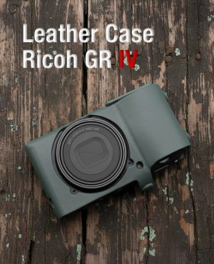 เคสหนัง Ricoh GRIV GR4 สีเขียว จาก Cam-in x Larry Gadget Leather Case