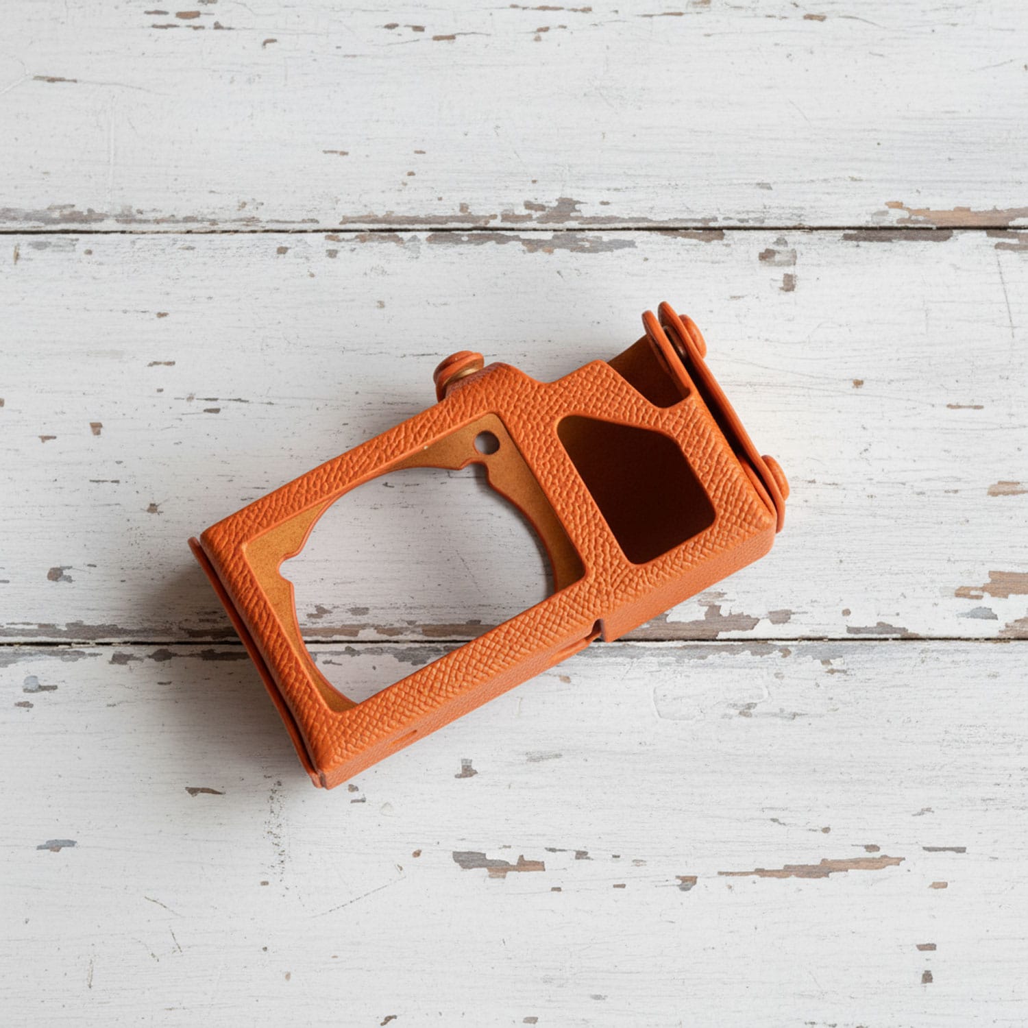 เคสหนัง Ricoh GRIV GR4 สีส้ม จาก Cam-in Leather Case