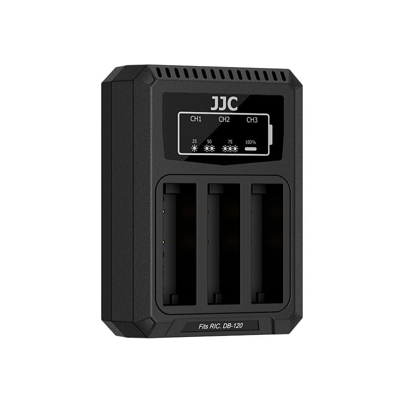 ที่ชาร์จแบต RICOH DB120 for Ricoh GRIV GR4 จาก JJC DCH-DB120TC