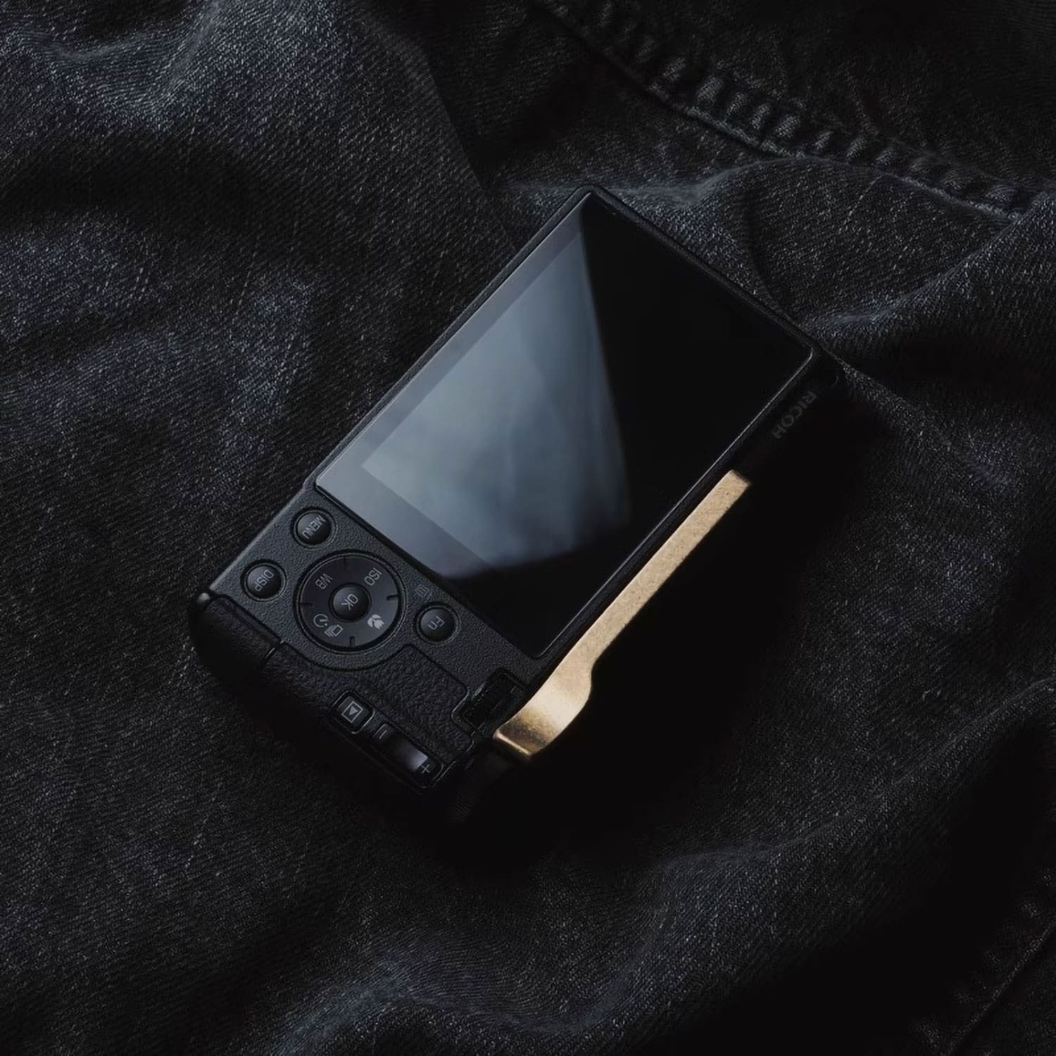 ที่พักนิ้ว Ricoh GRIV GR4 ทองเหลือง Thumb grip Ricoh GR4 Brass จาก MostTap