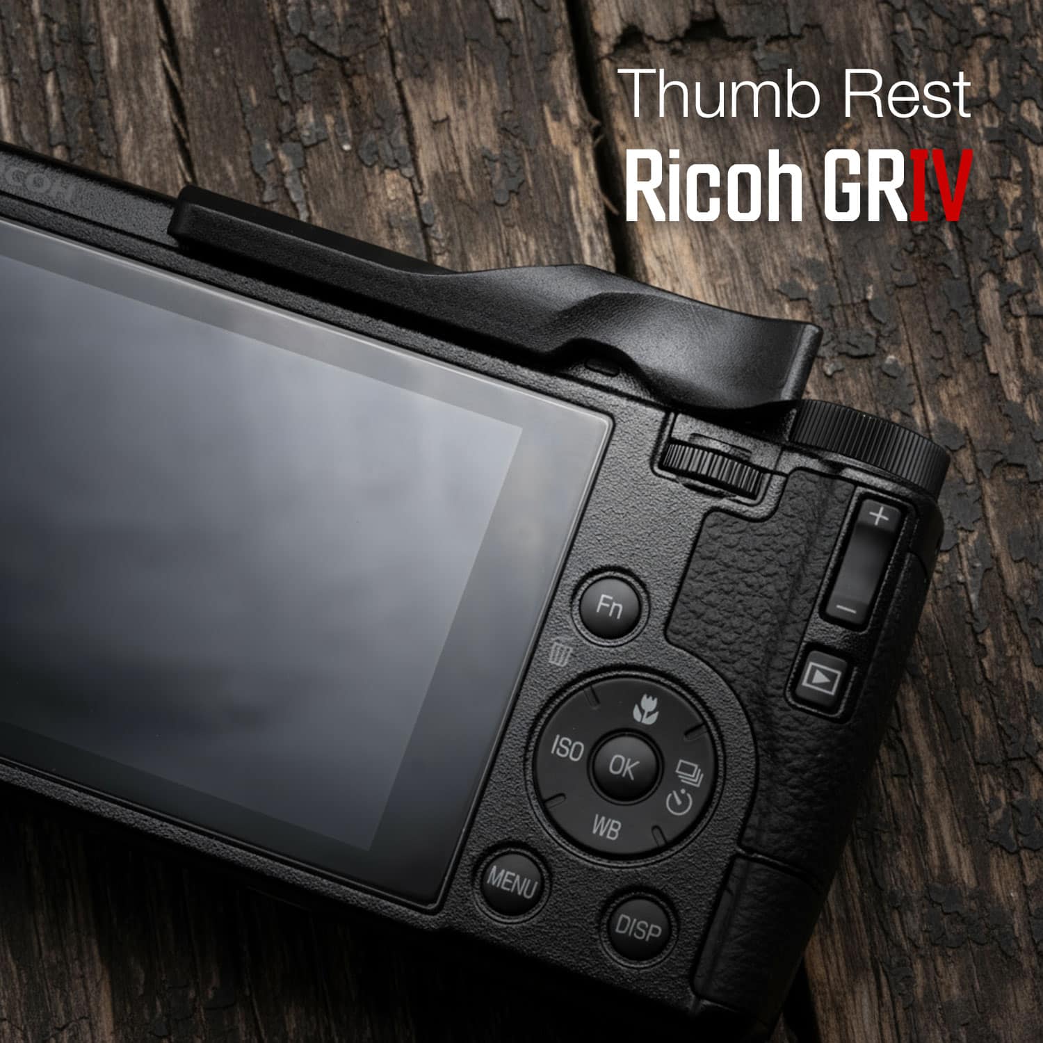 Thumb Grip Ricoh GRIV GR4 ที่พักนิ้ว จาก Larry Gadget