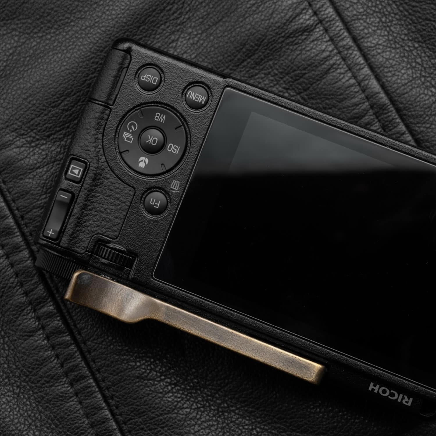 Thumb Grip Ricoh GRIV GR4 Vintage Brass ทองเหลืองรมดำ ที่พักนิ้ว จาก MostTap