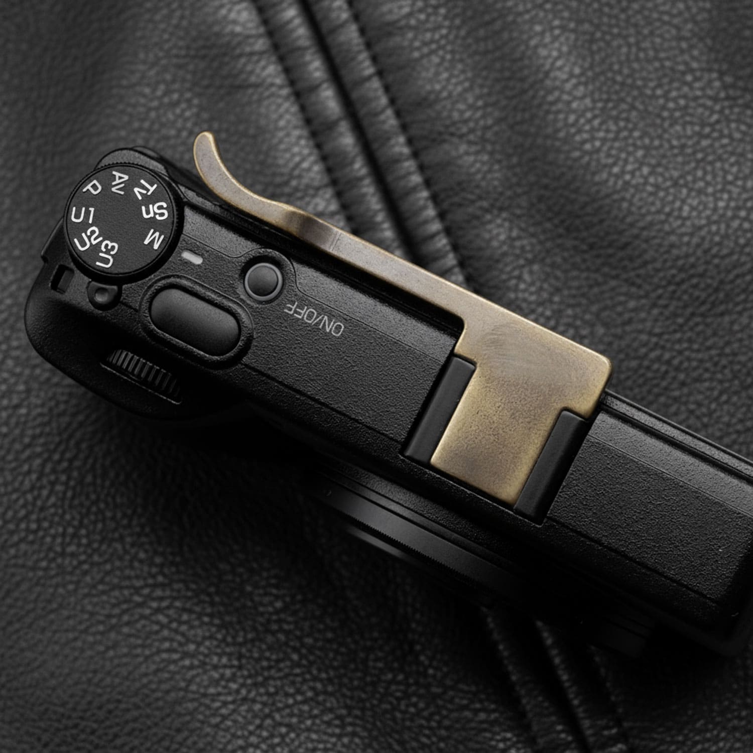 Thumb Grip Ricoh GRIV GR4 Vintage Brass ทองเหลืองรมดำ ที่พักนิ้ว จาก MostTap