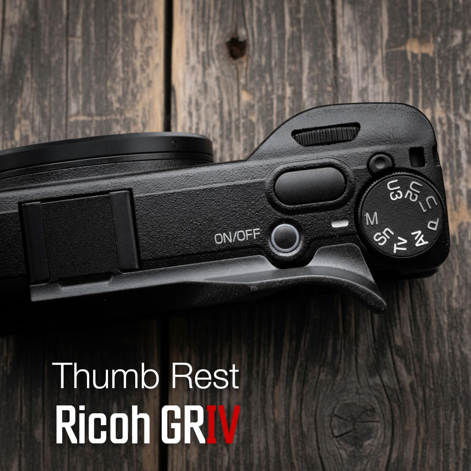Thumb Grip Ricoh GRIV GR4 ที่พักนิ้ว จาก Larry Gadget