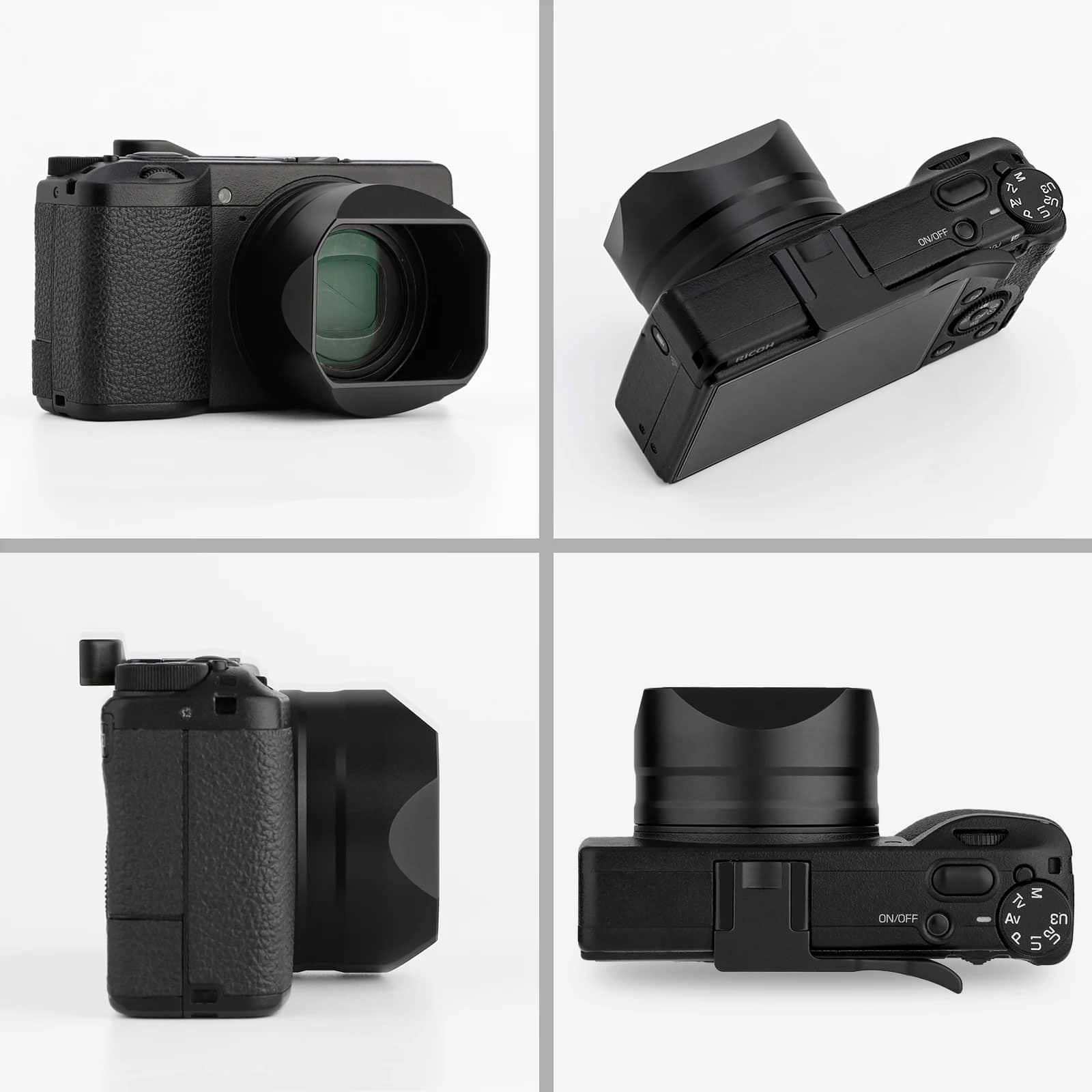 ฮูด Ricoh GRIV GR4 Lens Hood Haoge LH-GR4