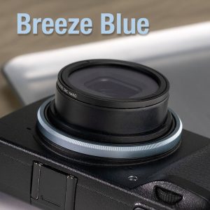 RICOH GRIV Ring Breeze Blue แหวนกล้อง Ricoh GR4 สีฟ้า จาก Larry Gadget