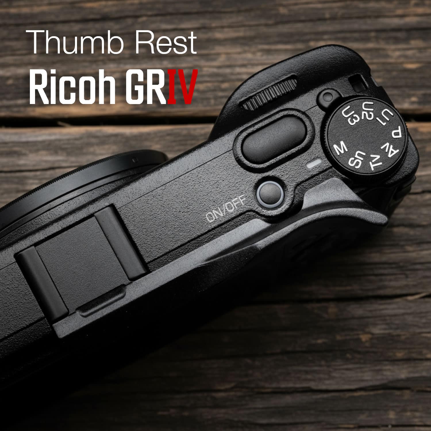 Thumb Grip Ricoh GRIV GR4 ที่พักนิ้ว จาก Larry Gadget