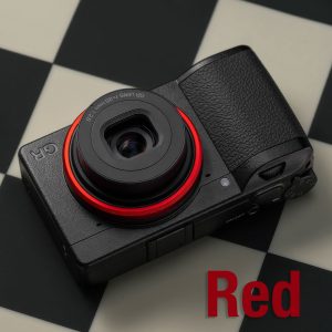 RICOH GRIV Ring Red แหวนกล้อง Ricoh GR4 สีแดง จาก Larry Gadget