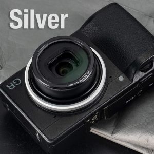 RICOH GRIV Ring Silver แหวนกล้อง Ricoh GR4 สีเงิน จาก Larry Gadget