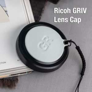 ฝาครอบเลนส์ สีฟ้า Ricoh GRIV GR4 GRIV HDF Blue Lens cap Larry Gadget