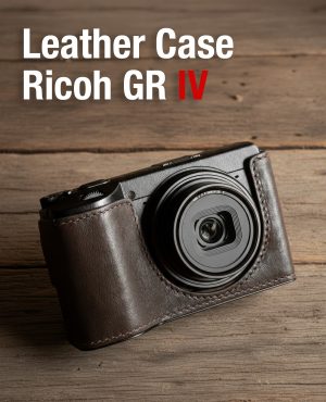 Half case Rich GRIV GR4 HDF สีน้ำตาล เคสหนัง จาก Cam-in x Larry Gadget