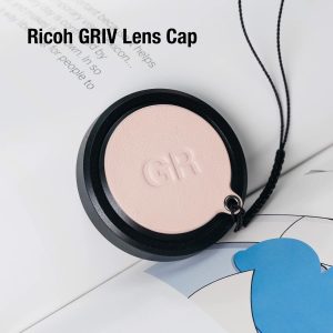 ฝาครอบเลนส์ สีชมพู Ricoh GRIV GR4 GRIV HDF Pink Lens cap Larry Gadget