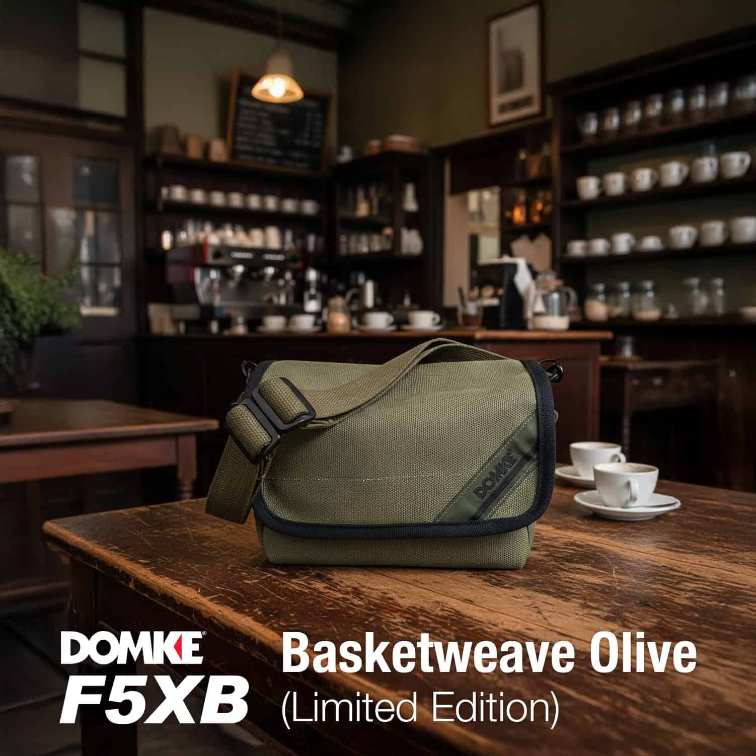 Domke F5XB Basketweave Olive Limited Edition