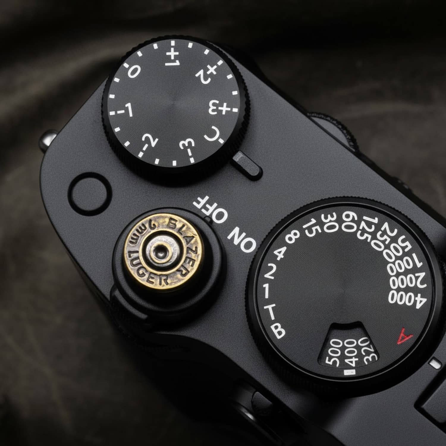 Antique Bullet Soft Release BLAZER LUGER ปุ่มชัตเตอร์กล้อง